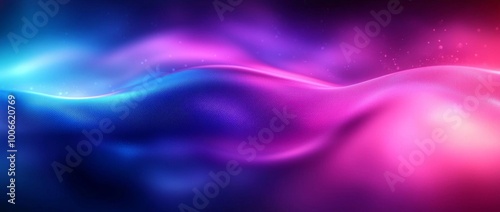 Wallpaper Mural Hyber realistic photo of  Neon colors flow, grainy texture effect, purple pink blue color gradient background blurred futuristic banner design  , copy space for text, Torontodigital.ca