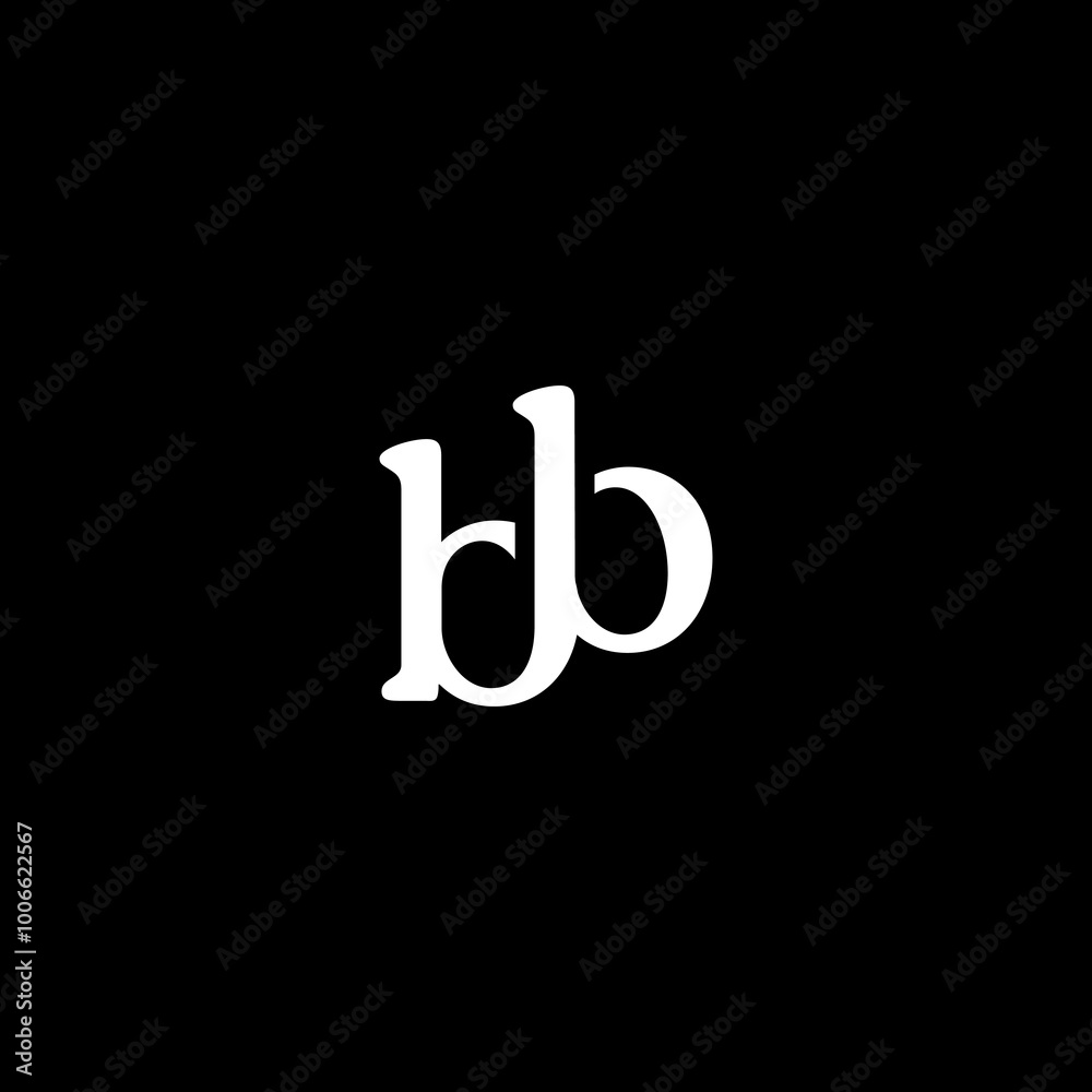 B B initial logo B B initial logo