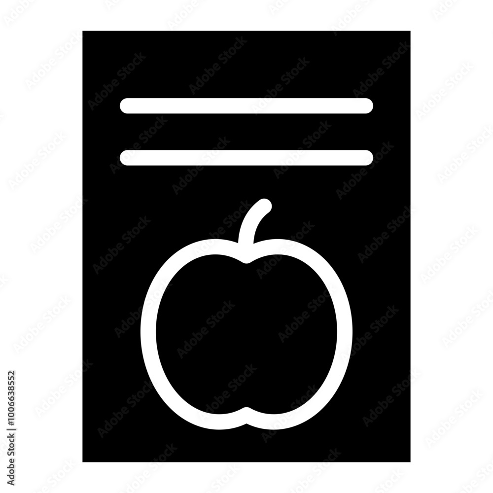 Apple with checklist line icon. Healthy diet concept. Nutrition plan. Meal schedule. Fruit and vegetables importance. Vegan and vegetarian food concept task list. Apple with checklist line icon. Healthy diet concept. Nutrition plan. Meal schedule. Fruit and vegetables importance. Vegan and vegetarian food concept task list.