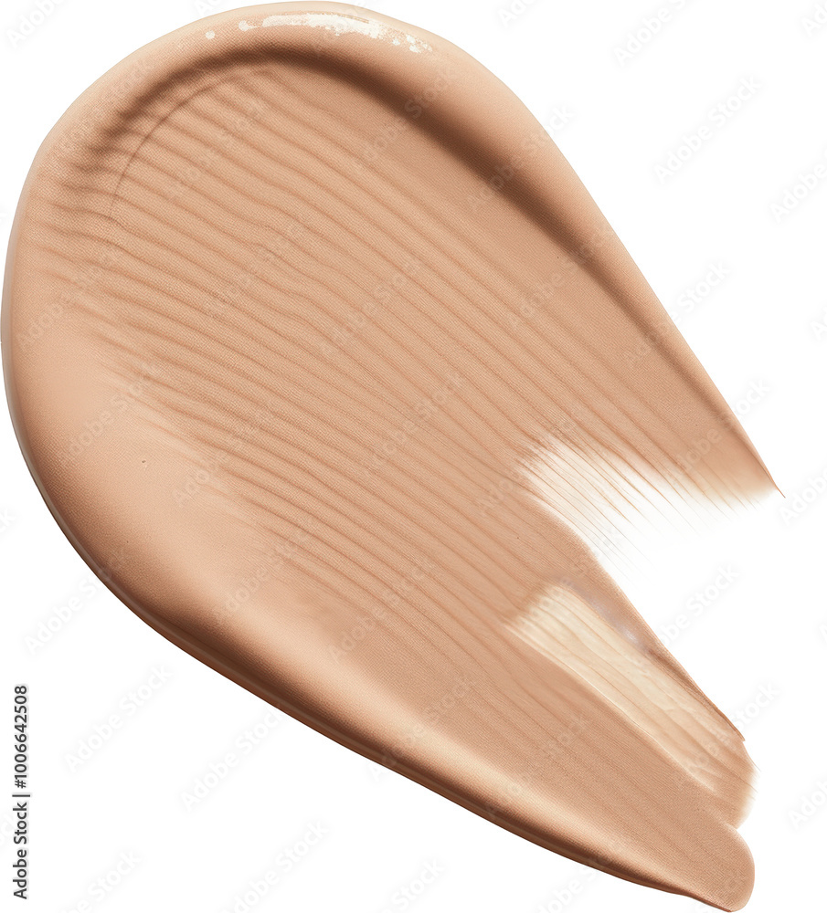 Fototapeta premium Creamy foundation swatch