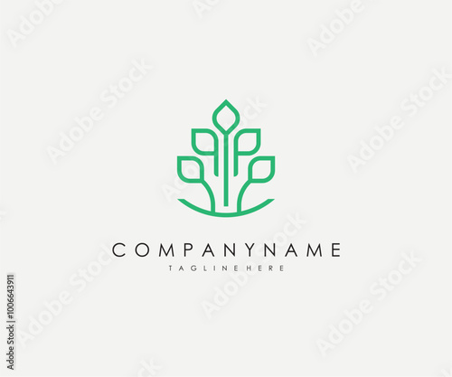 nature technology vector logo photo