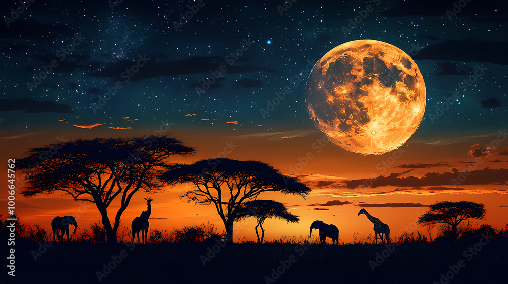 halloween night landscape halloween night landscape