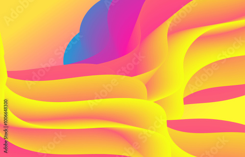 Colorful Abstract background design, vector art

