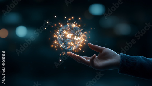 Touching the Digital World, Global Connectivity in Your Hand, data analysis, management, and global communication
