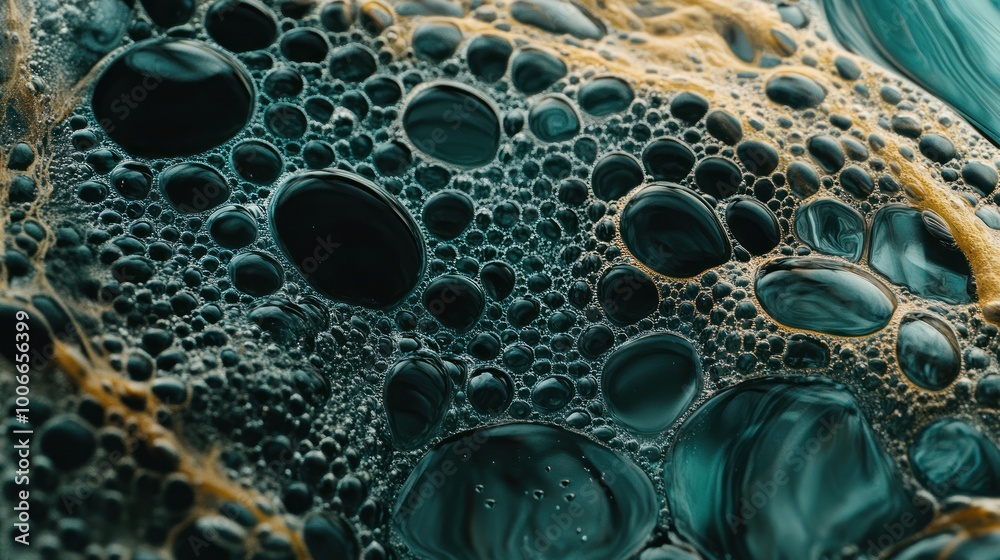 Abstract Macro Photography of Bubbles Abstract Macro Photography of Bubbles