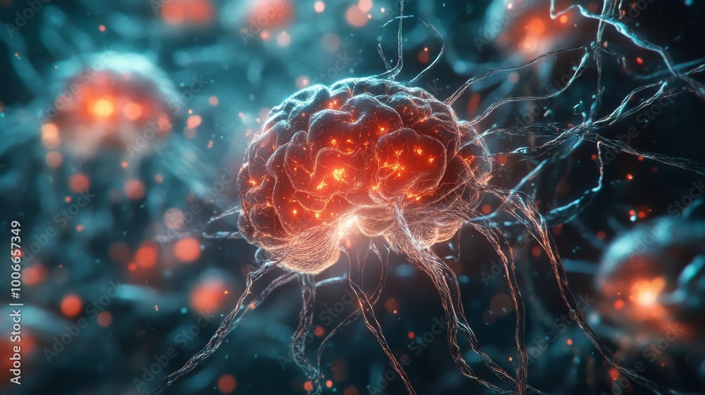 Brain Cell Network. Brain Cell Network.
