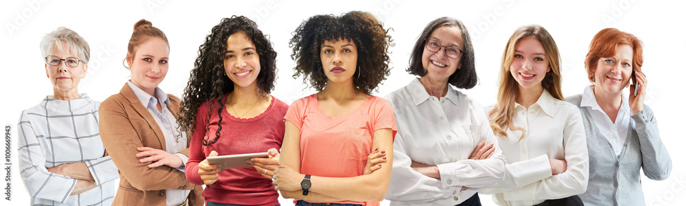 © Robert Kneschke - Generationen von erfolgreichen und zufriedenen Frauen im Beruf © Robert Kneschke - Generationen von erfolgreichen und zufriedenen Frauen im Beruf