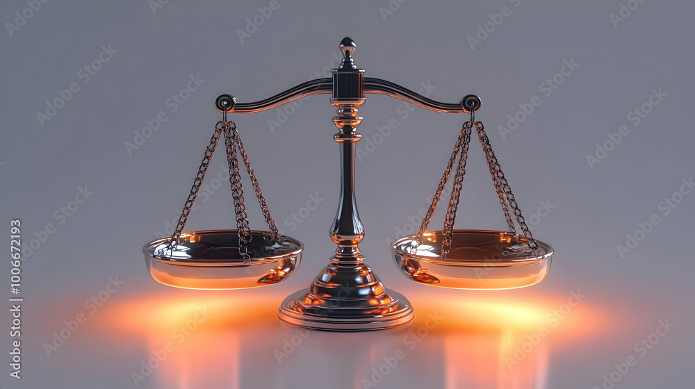3D Weighing Scale Icon on White Background with Holographic Financial Symbols and Handshake Icons - Concept of Balance and Agreement with Copy Space 3D Weighing Scale Icon on White Background with Holographic Financial Symbols and Handshake Icons - Concept of Balance and Agreement with Copy Space
