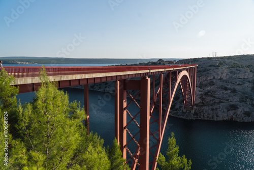 Most nad kanionem.
