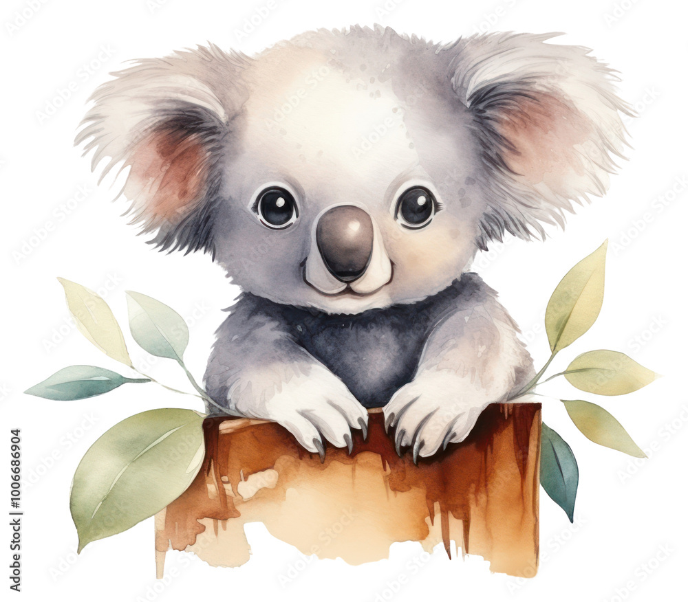 PNG Peeking Koala showing emotion curious koala mammal animal. PNG Peeking Koala showing emotion curious koala mammal animal.