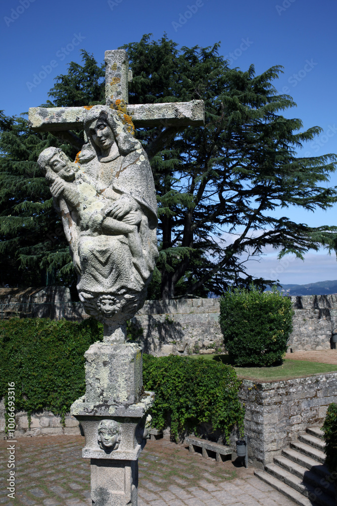 Obraz premium Statue - Parque de Castrelos - Vigo - Galicia - Spain