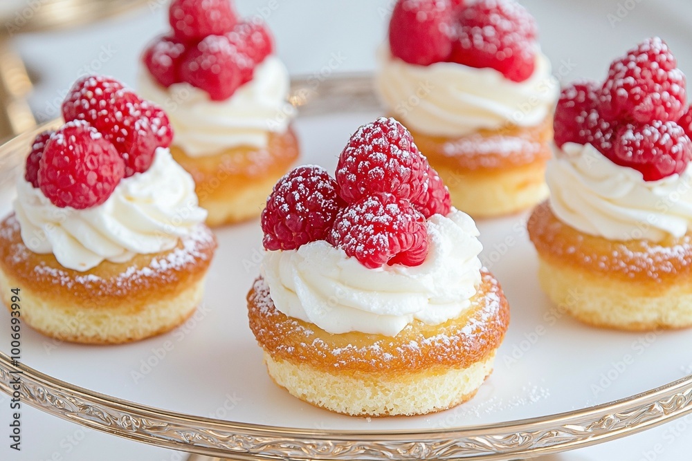 Raspberry Cream Layered Dessert with Whipped Topping