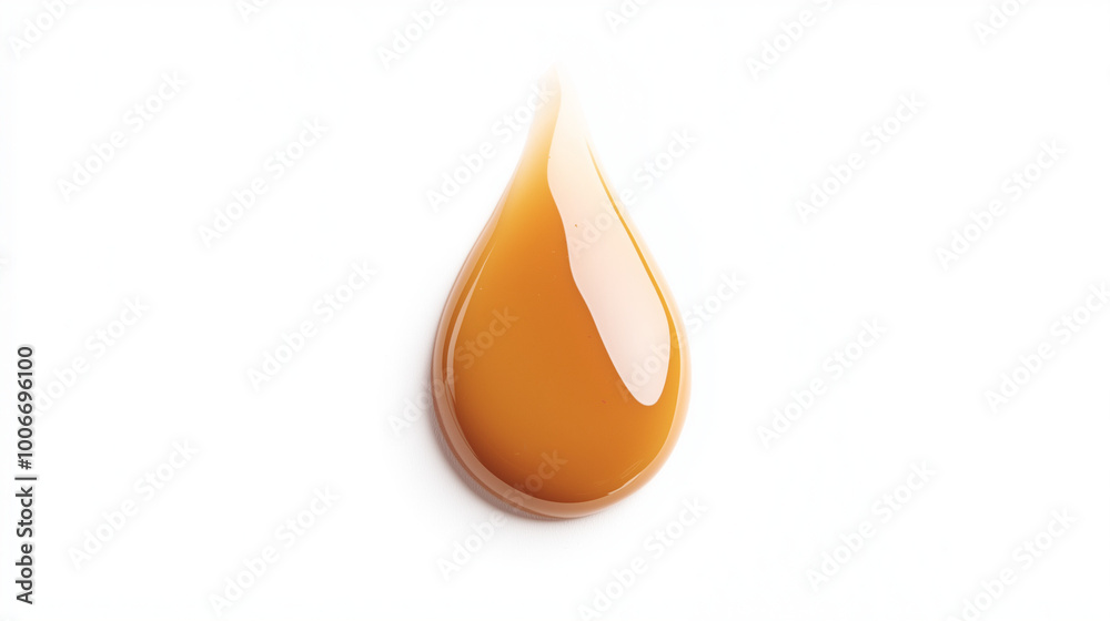 an exquisite swatch of golden wheat liquid foundation on a pristine white background an exquisite swatch of golden wheat liquid foundation on a pristine white background
