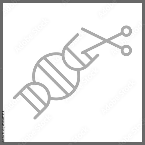 Gene Editing Icon Design
