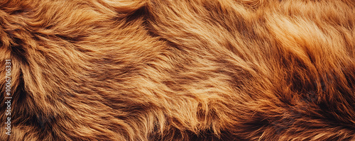 Close up of the Lion Skin Fur Texture background.