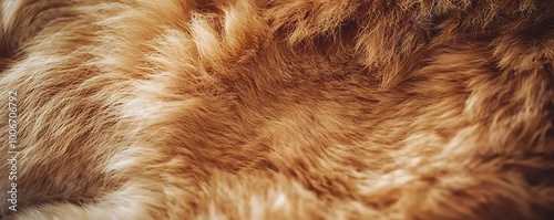 Close up of the Lion Skin Fur Texture background.