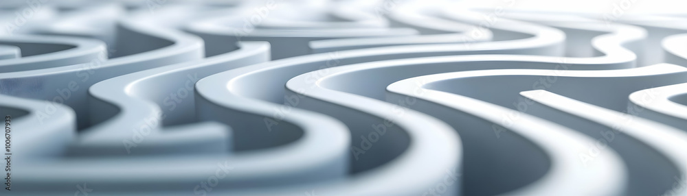 Glossy Plain Background with Subtle Maze Lines for Strategic Problem Solving & Growth in Business - Minimalist Design with Ample Copy Space in Photo Stock Glossy Plain Background with Subtle Maze Lines for Strategic Problem Solving & Growth in Business - Minimalist Design with Ample Copy Space in Photo Stock