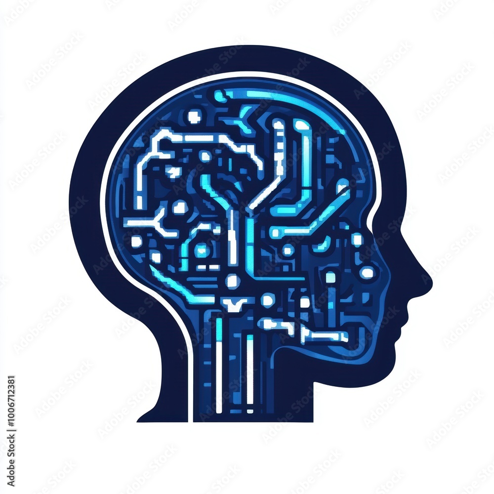 Unique AI Logo Concept Showcasing Creativity and Technology Unique AI Logo Concept Showcasing Creativity and Technology