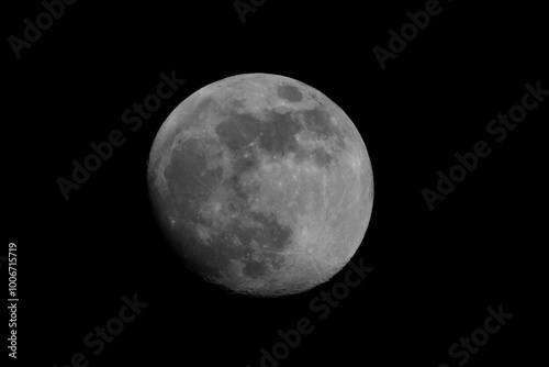 Almost full moon