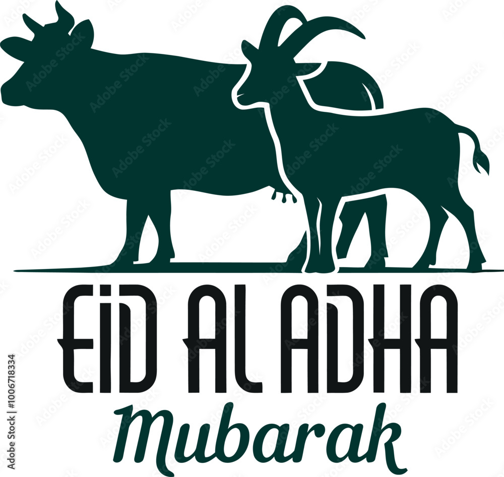 eid al adha vector design with white background. eid al adha vector design with white background.