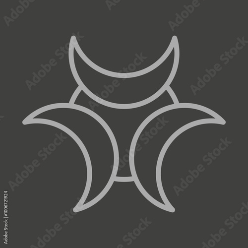 Biohazard Symbol Icon Design