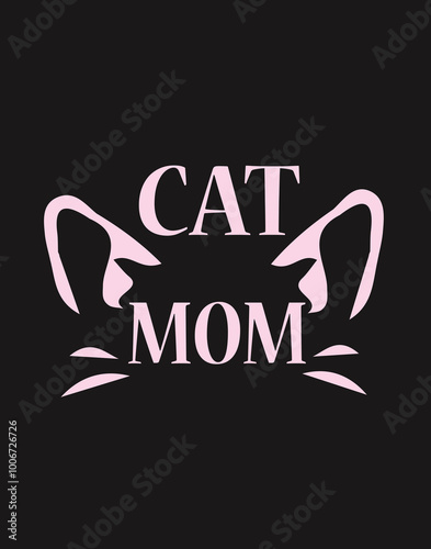 Pet t shirt design. Cat t shirt.