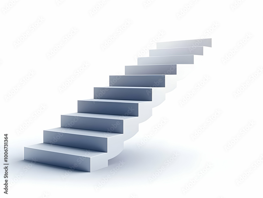 Flat Plain White Background with Glossy Ascending Arrow Graphics for Business Growth - Ample Copy Space for Branding and Advertising Opportunity Flat Plain White Background with Glossy Ascending Arrow Graphics for Business Growth - Ample Copy Space for Branding and Advertising Opportunity