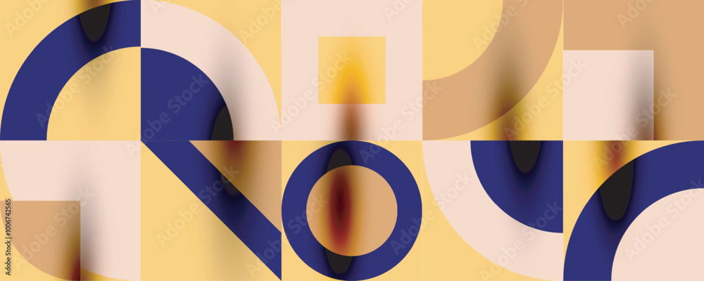 Neo memphis geometric pattern with circles, squares. Pop art abstract background for covers, banners, flyers and posters and other templates Neo memphis geometric pattern with circles, squares. Pop art abstract background for covers, banners, flyers and posters and other templates