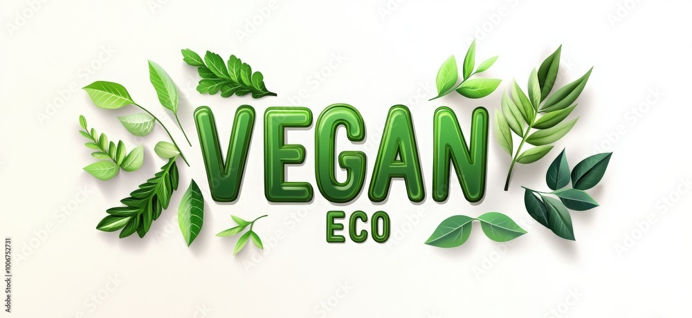 Vegan sticker label set vector design, leaf shape , eco friendly products, organic sign, bio symbol. design for natural product Vegan sticker label set vector design, leaf shape , eco friendly products, organic sign, bio symbol. design for natural product