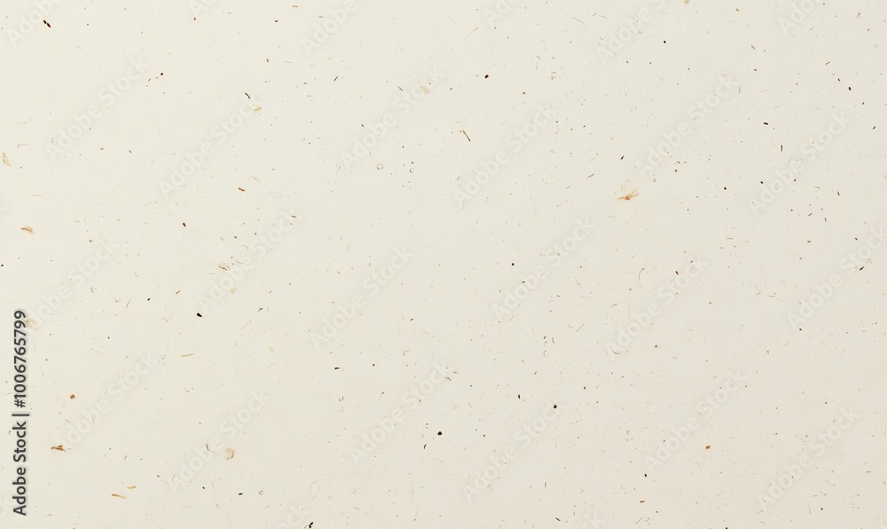 Close up of white textured paper with brown flecks. Close up of white textured paper with brown flecks.