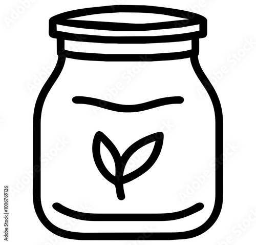 jar, glass