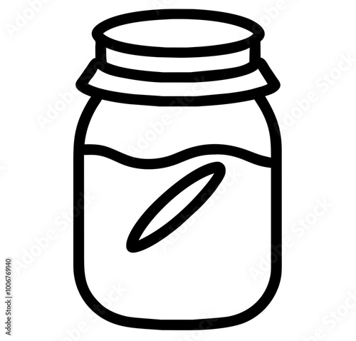 jar, glass