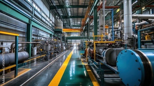 Industrial Factory Interior