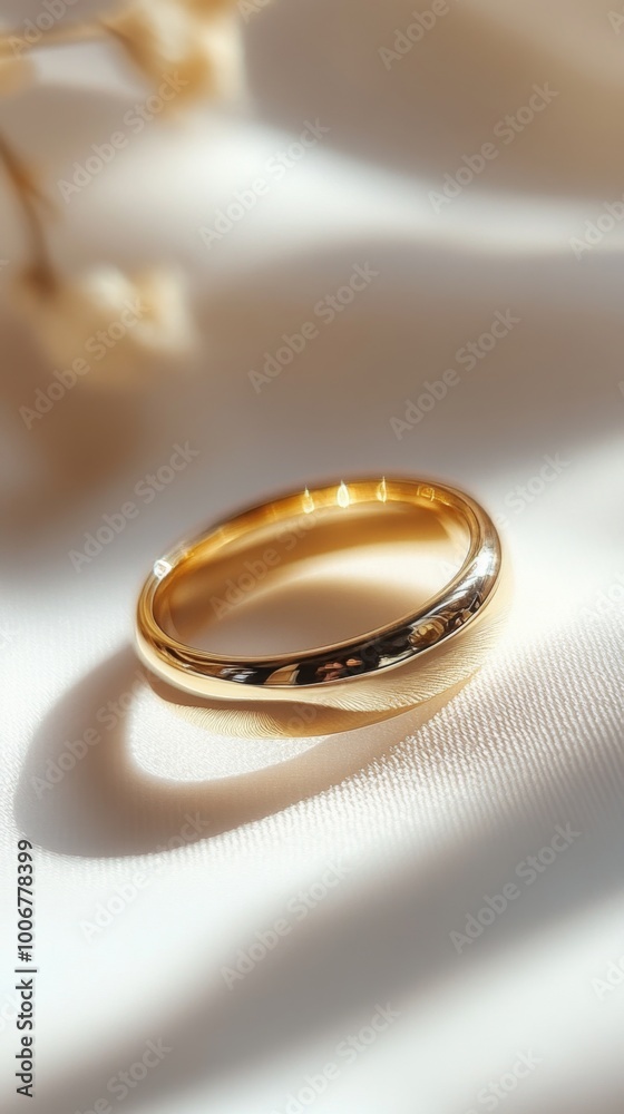  promise ring minimalistic in a white background