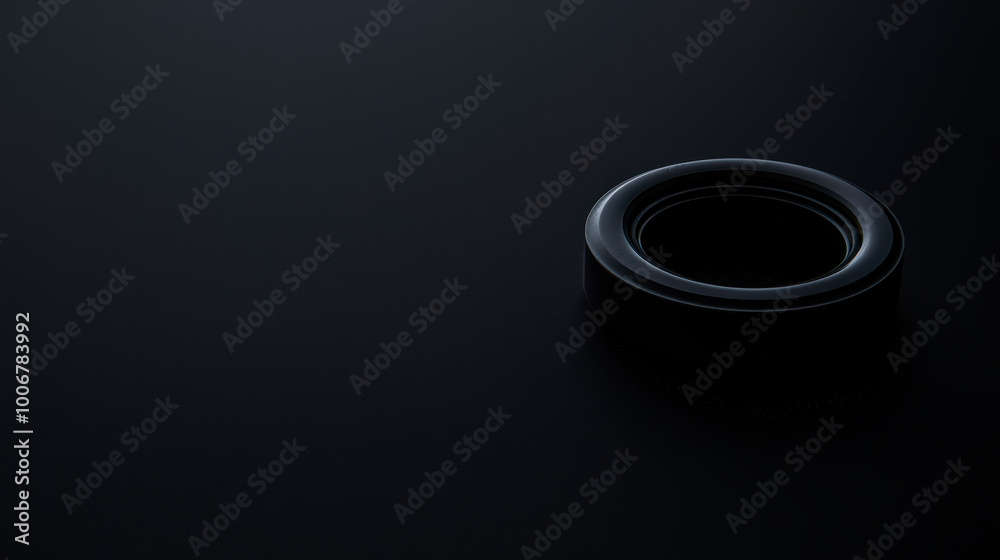 Oil Seal On Smooth Black Surface For Machinery Sealing . Oil Seal On Smooth Black Surface For Machinery Sealing .