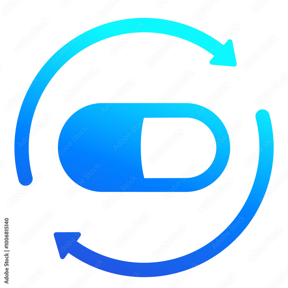 drug, pill icon with arrow drug, pill icon with arrow