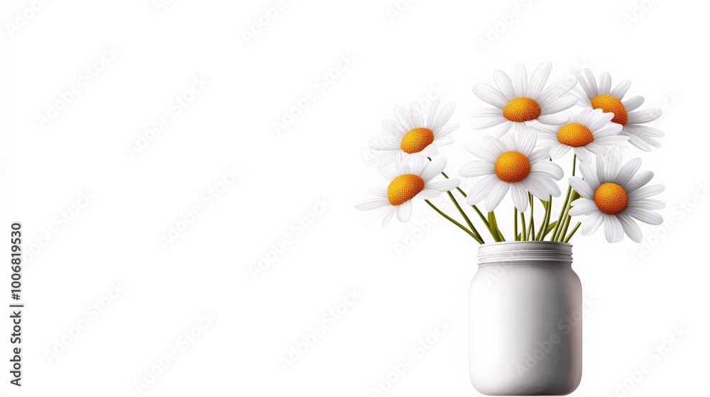 Daisies in a Jar: Simple Elegance Daisies in a Jar: Simple Elegance
