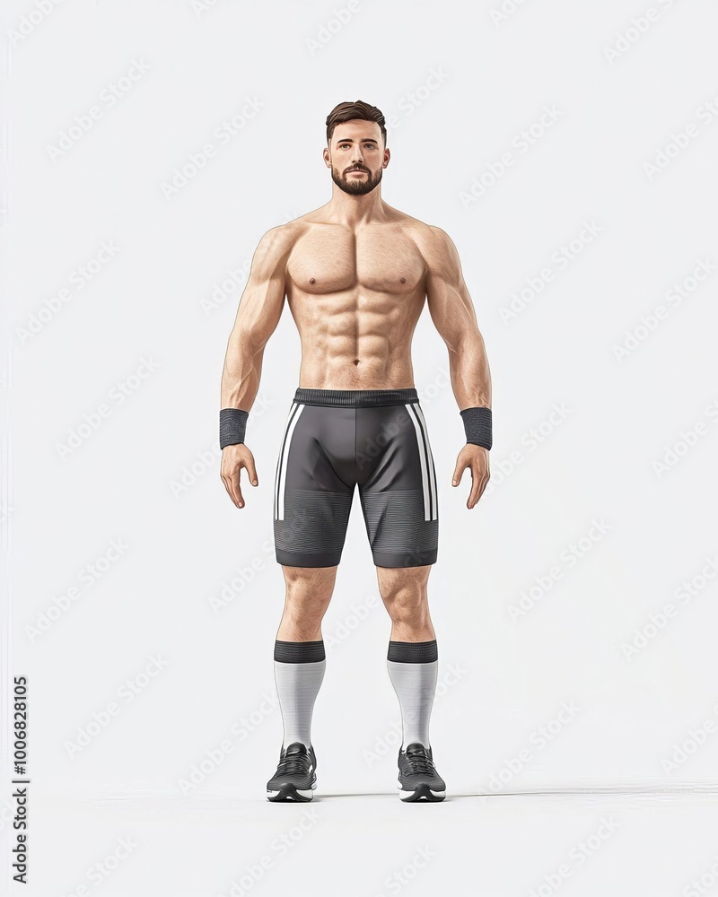 3D Athletic Human Model for Motion Capture RiggingFriendly FullBody Character Design 3D Athletic Human Model for Motion Capture RiggingFriendly FullBody Character Design