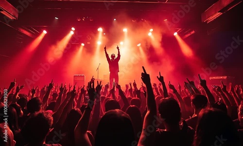 Wallpaper Mural A live concert performance with a musician on stage. Torontodigital.ca