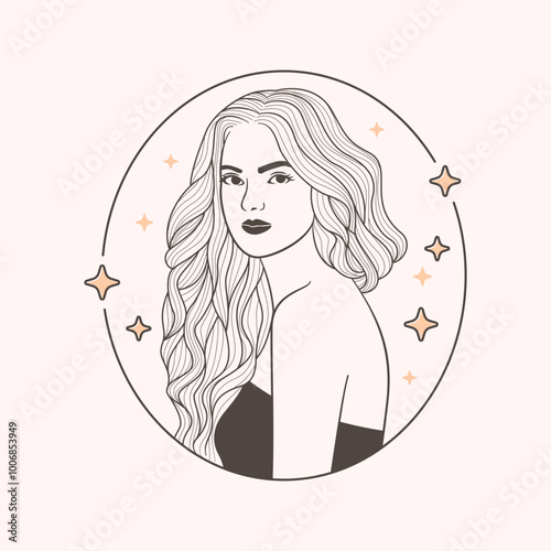 Luxury Salon and Skincare Branding Logo