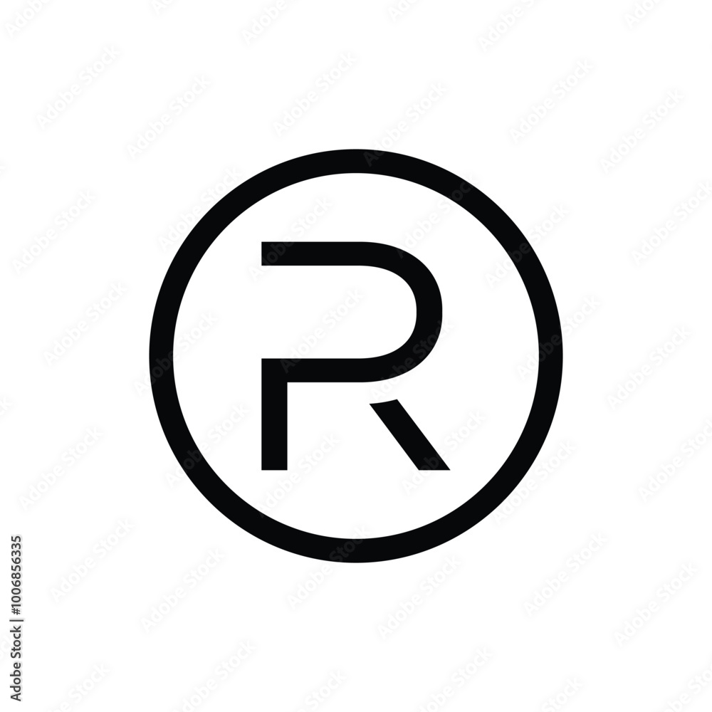 elegant p and r letter combination logo design elegant p and r letter combination logo design