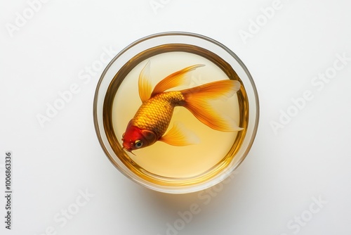 Handblown Glass Double-Walled Espresso Cup photo