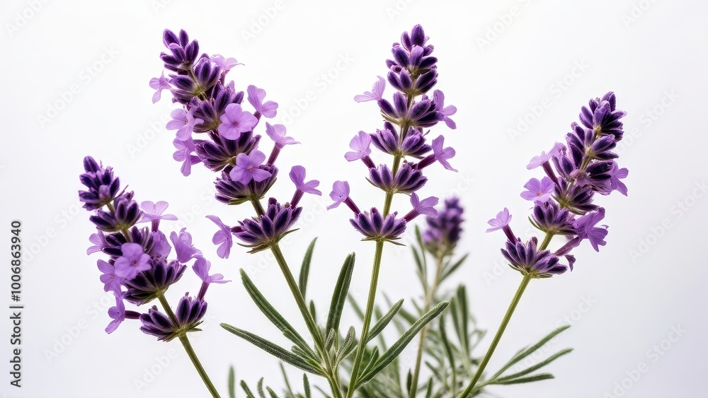 A close-up of lavender flowers showcasing their vibrant purple hues and delicate petals. A close-up of lavender flowers showcasing their vibrant purple hues and delicate petals.