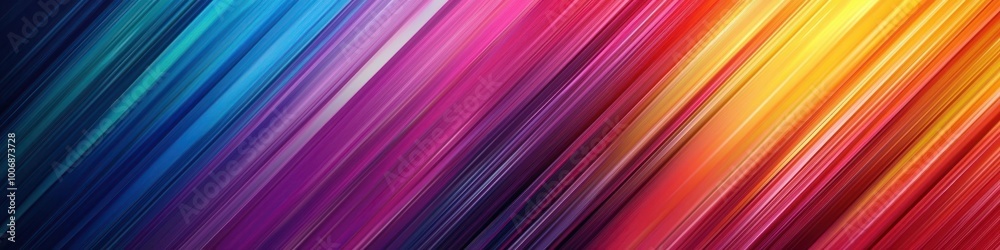 Vivid Rainbow Stripes Arranged Diagonally in Colorful Display Vivid Rainbow Stripes Arranged Diagonally in Colorful Display