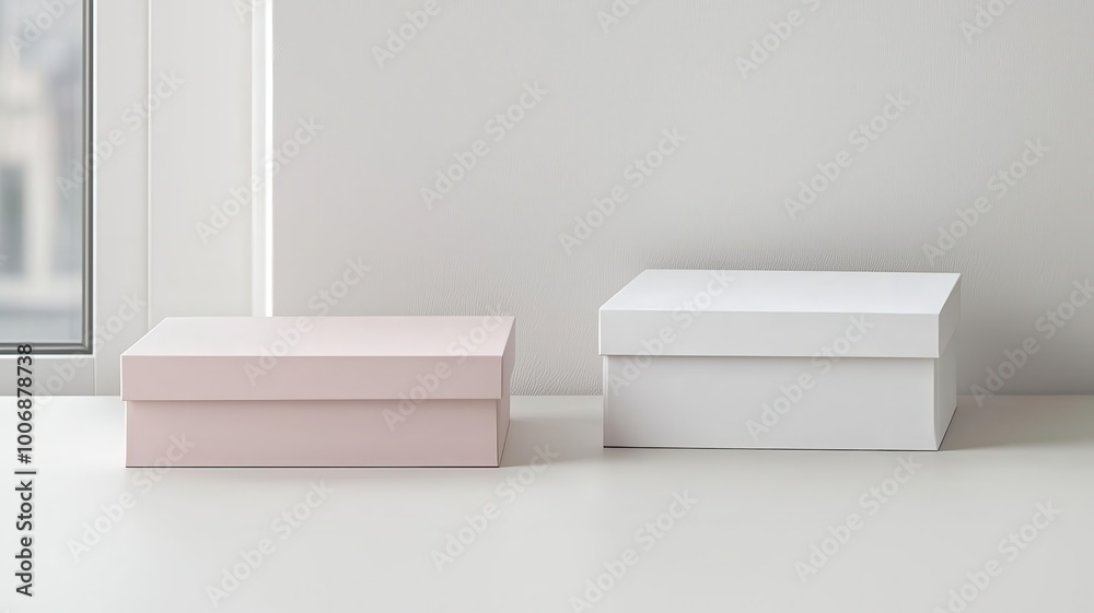 Offset box with a soft-touch exterior and simple snap closure, leaving the surface blank and clean soft-touch box, snap closure Offset box with a soft-touch exterior and simple snap closure, leaving the surface blank and clean soft-touch box, snap closure