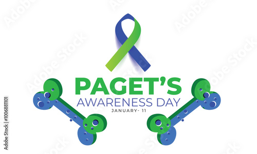 Paget’s awareness day. background, banner, card, poster, template. Vector illustration.