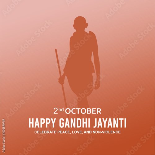 2nd October Wishing you a happy Gandhi Jayanti. Indian Freedom Fighter Mahatma Gandhi he is known as Bapu ji. 