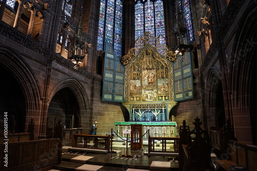 Cathedral Church of Christ in Liverpool, England