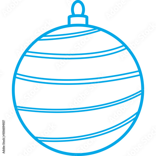  Christmas, New Year Vector Icon element, Isolated white background