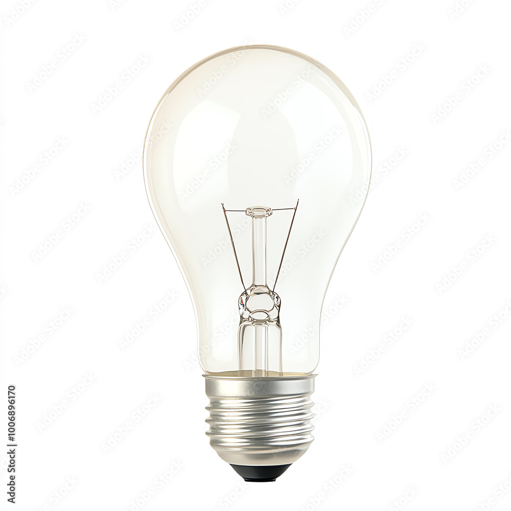 Light bulb on white isolated background. Light bulb on white isolated background.